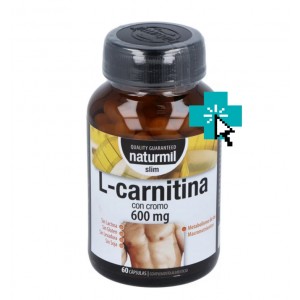 Naturmil L-carnitina con cromo 600 mg